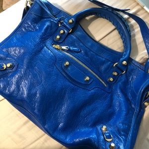 2015 Balenciaga Mini City Leather Bag - Never Used